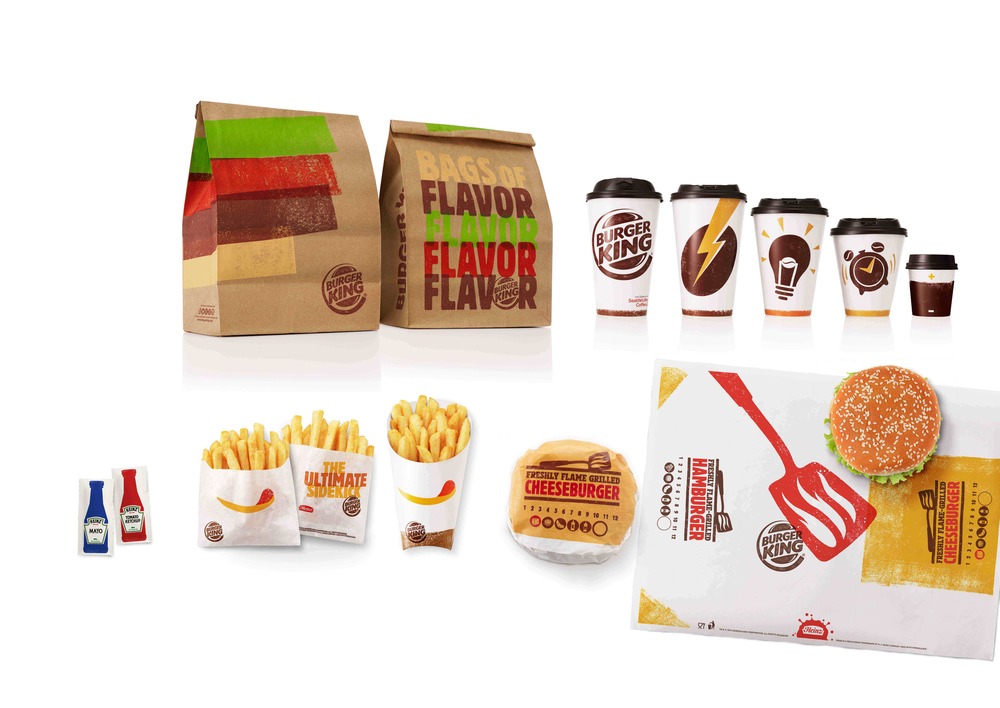 Burger King Re-Branded Their Packaging